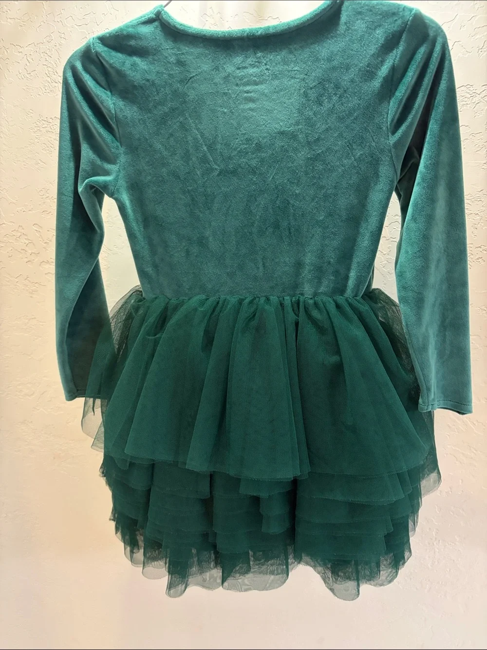 Disney Emerald Green Tulle Princess Dress with Purple & Gold Bodice